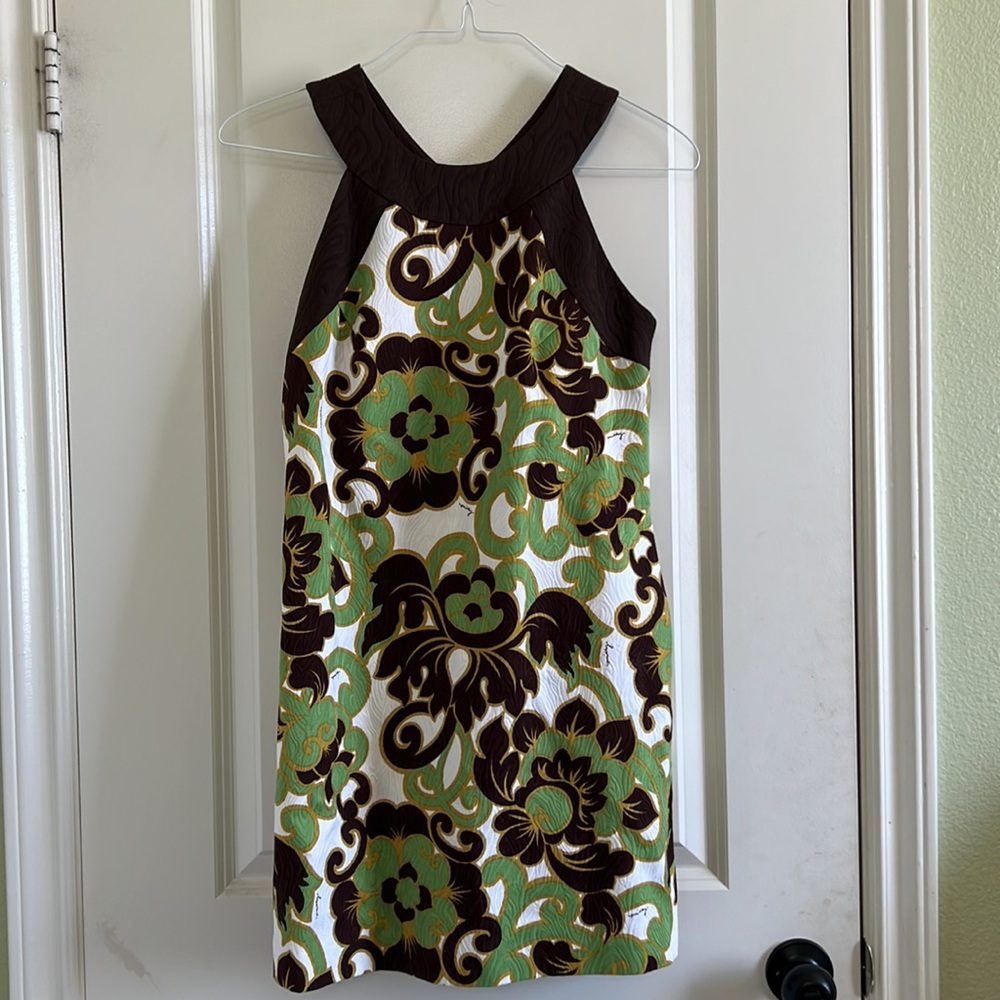 Milly Paisley print dress w pockets